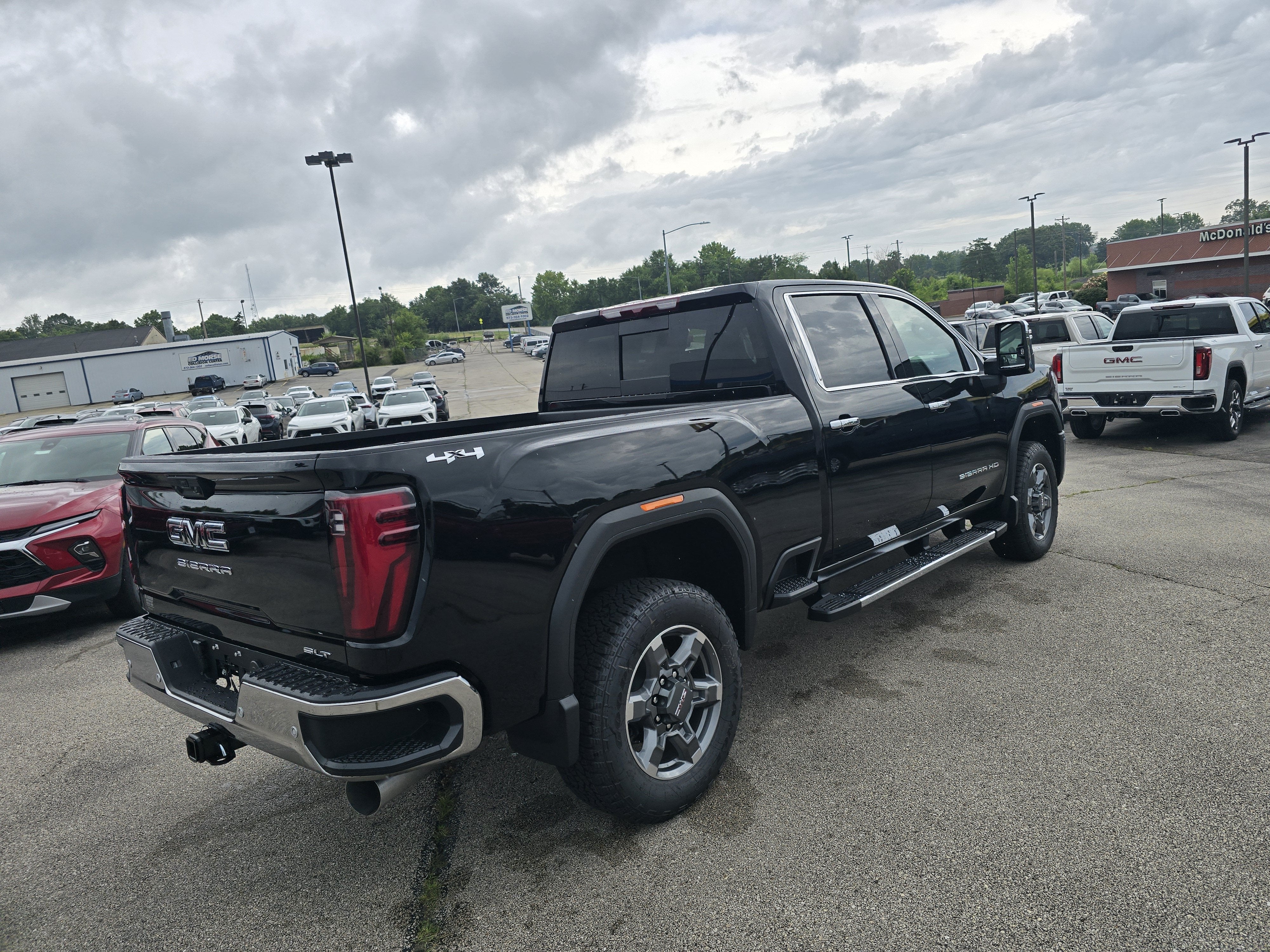 2026 GMC Sierra 2500 HD — rear three-quarter view