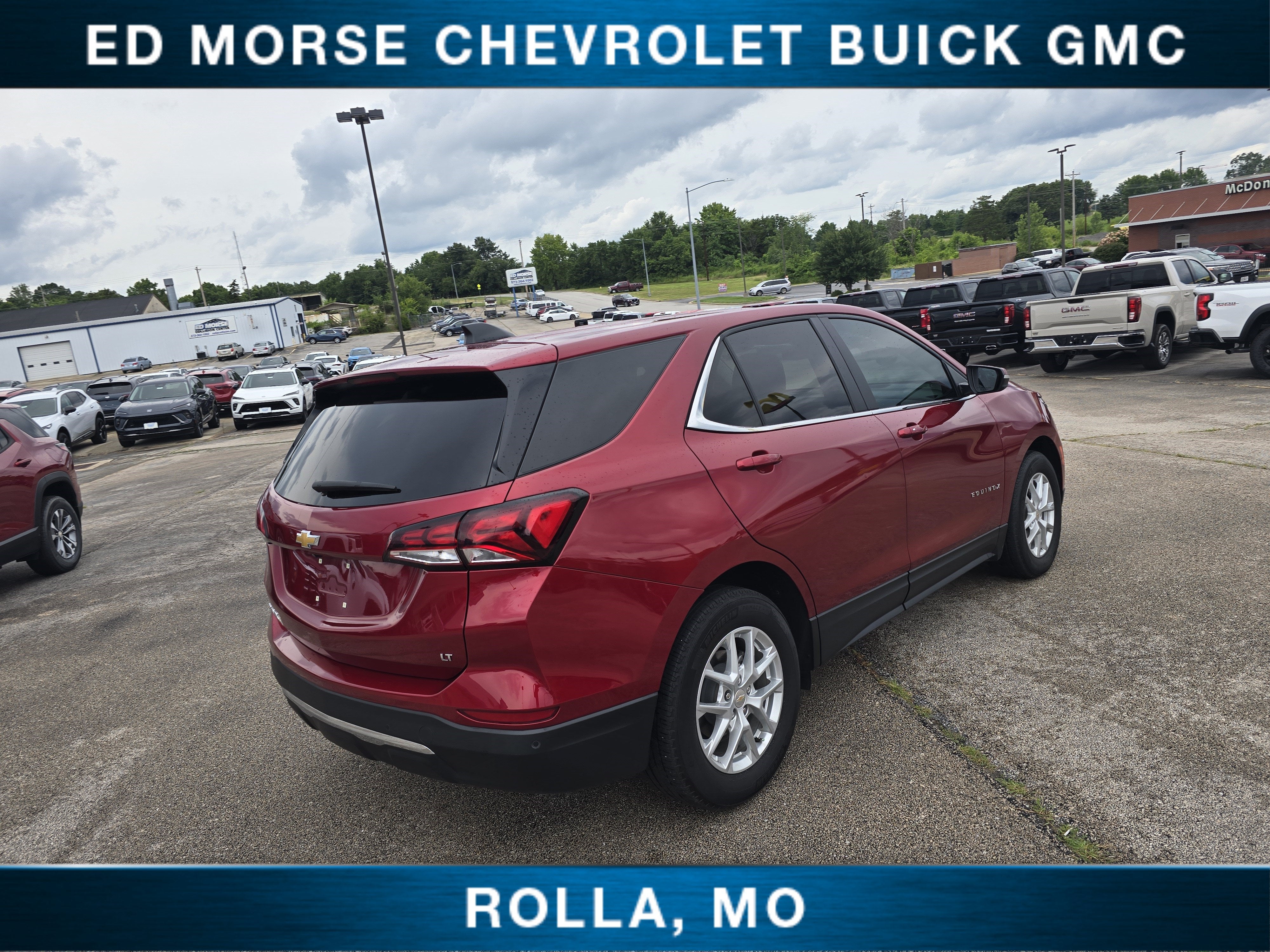 2024 Chevrolet Equinox — rear three-quarter view